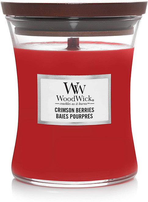 WoodWick Crimson Berries Candle - Medium