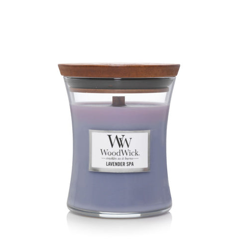 WoodWick Lavender Spa Medium Candle