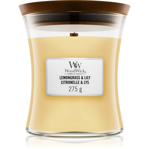 WoodWick Lemongrass & Lily Medium Candle