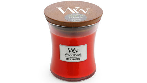 WoodWick Radish & Rhubarb Medium Candle
