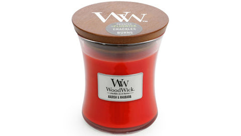 WoodWick Radish & Rhubarb Medium Candle