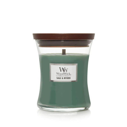 WoodWick Sage & Myrrh Medium Candle