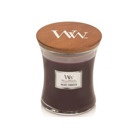 WoodWick Velvet Tobacco Medium Candle