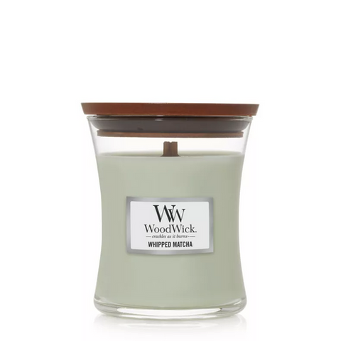 WoodWick Whipped Matcha Medium Candle