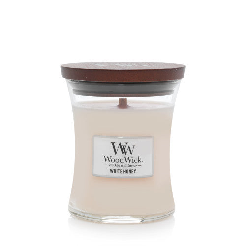WoodWick White Honey Medium Candle