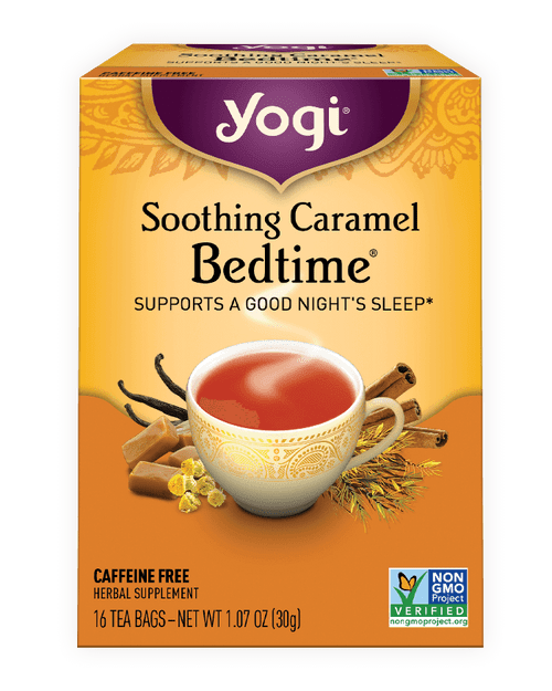 Yogi Soothing Caramel Bedtime Herbal Tea 16 Tea Bags