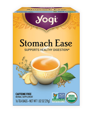 Yogi Stomach Ease Herbal Tea 16 Tea Bags