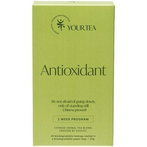YOUR TEA Chinese Herbal Blend - Tea Bags 1 Week Program - Antioxidant 14