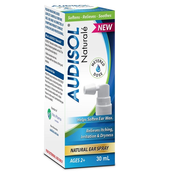Audisol Naturale Ear Spray 30ml