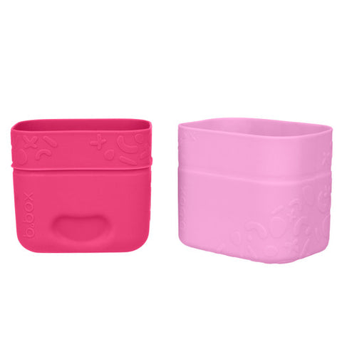 b.box Silicone Snack Cups - Berry