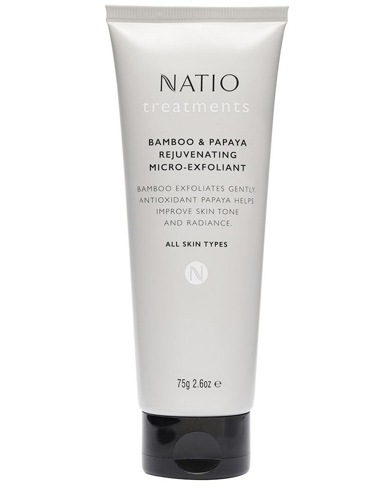 Natio Treatments Bamboo & Papaya Rejuvenating Micro-Exfoliant  75g