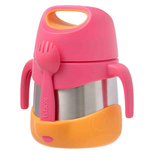 b.box Insulated Food Jar Strawberry Shake