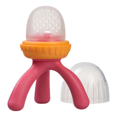 b.box Silicone Fresh Food Feeder Strawberry Shake