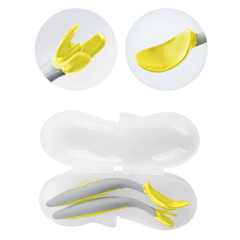 b.box Toddler Cutlery Set Lemon Sherbet