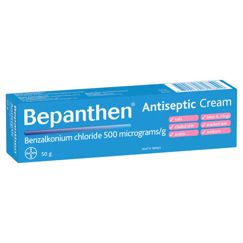 Bepanthen Antiseptic Soothing Cream 50g acket