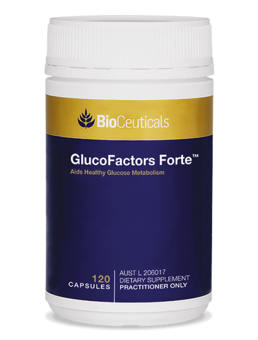 BioCeuticals GlucoFactors Forte 120 Capsules