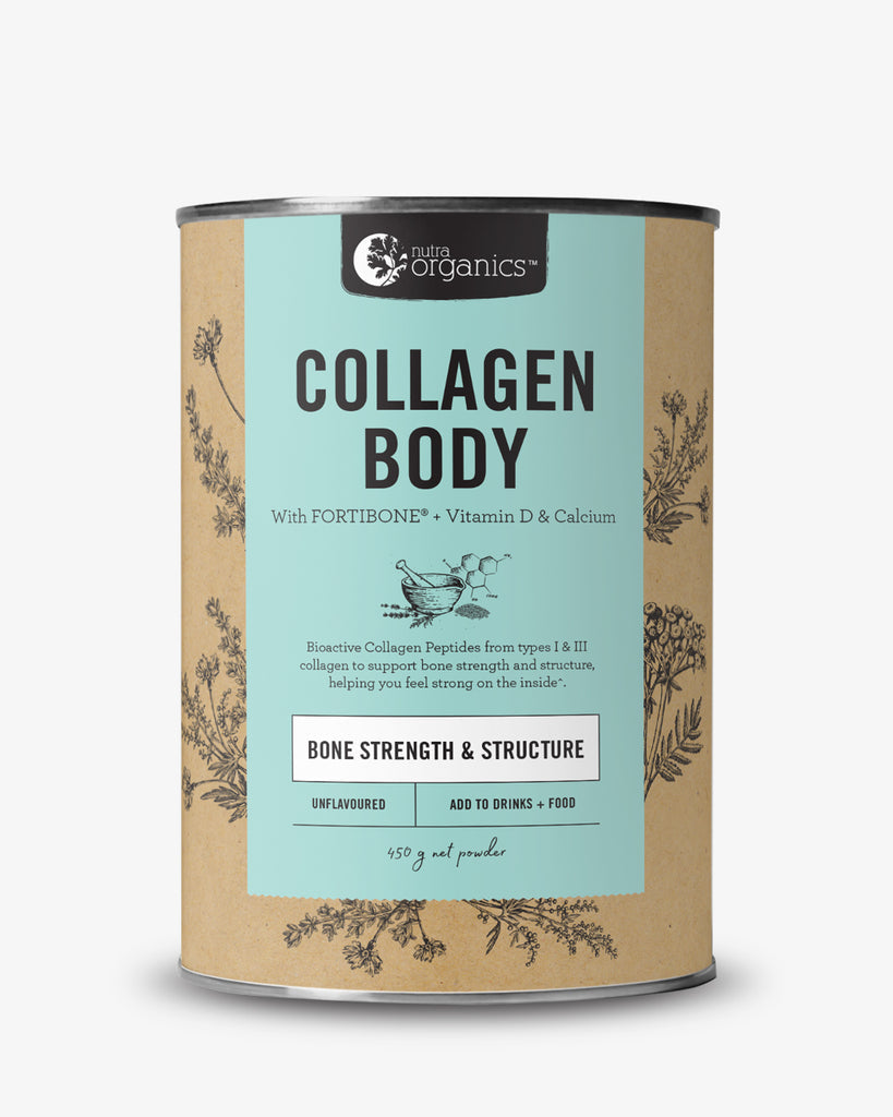 Nutra Organics Collagen Body With Fortibone 450g