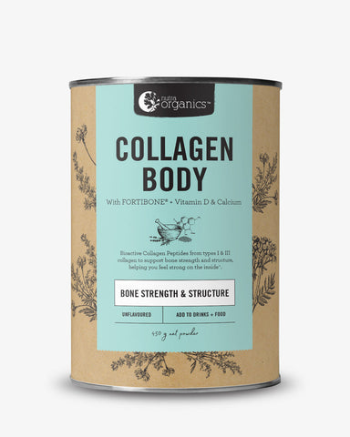Nutra Organics Collagen Body With Fortibone 450g