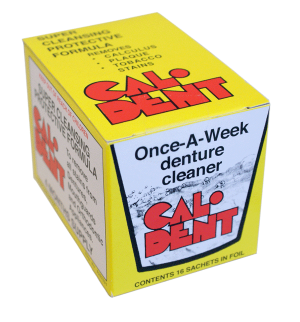 Caldent Denture Cleaner Sachets 16