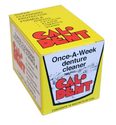 Caldent Denture Cleaner Sachets 16