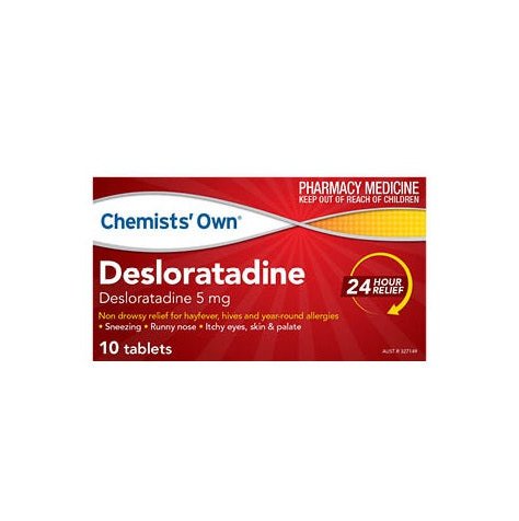 Chemistsâ€™ Own Desloratadine Tablets 10s (Generic of Aerius Tablets)