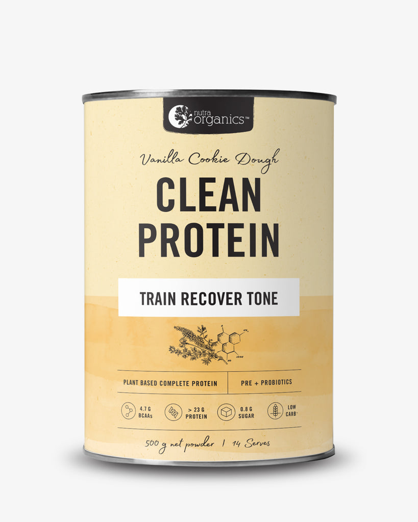 Nutra Organics Clean Protein Vanilla Cookie Dough 500g