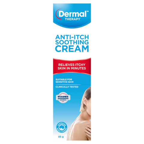 Anti-Itch Soothing Cream 85g Front of Packaging