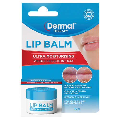 Lip Balm Ultra Moisturising 10g Front of Packaging