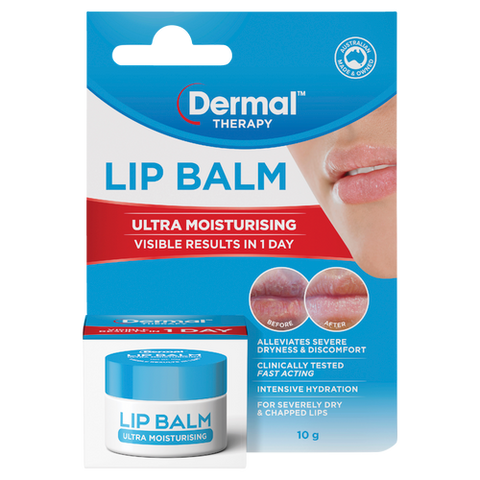 Lip Balm Ultra Moisturising 10g Front of Packaging