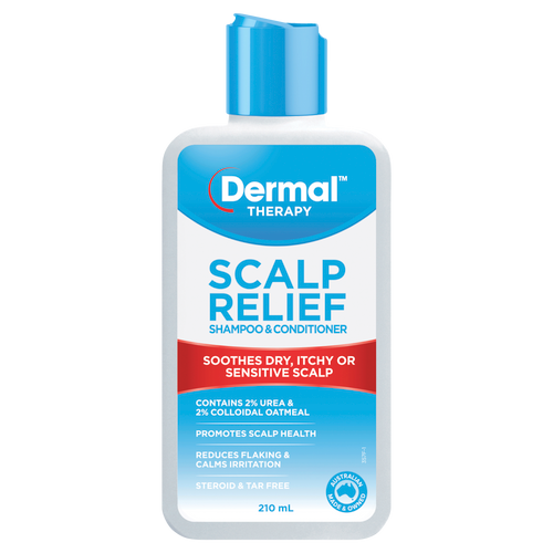Scalp Relief Shampoo & Conditioner 210mL Front of Packaging