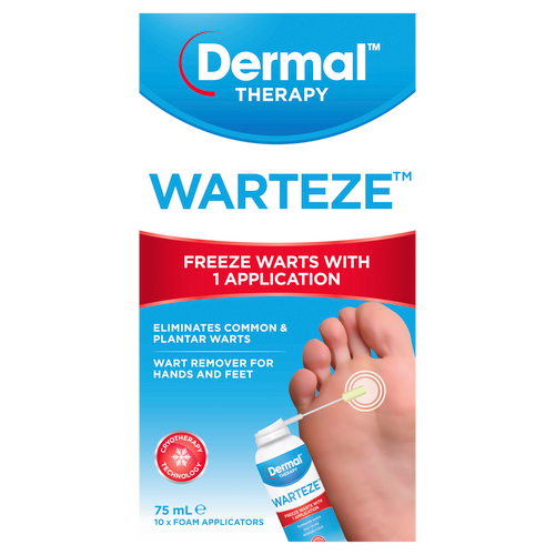 Warteze 75mL Front of Packaging