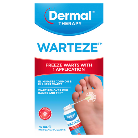 Warteze 75mL Front of Packaging