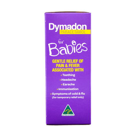 Dymadon for Babies 1 month – 2 Years Strawberry 60mL