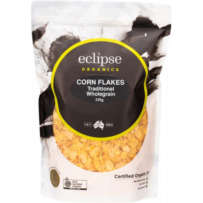 ECLIPSE ORGANICS Corn Flakes Slow Roasted 330g