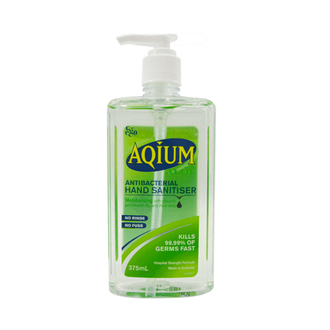 Ego Aqium Hand Sanitiser Aloe 375mL