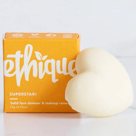 ETHIQUE Solid Face Cleanser & Makeup Remover Superstar! (Mini) 15g 20PK