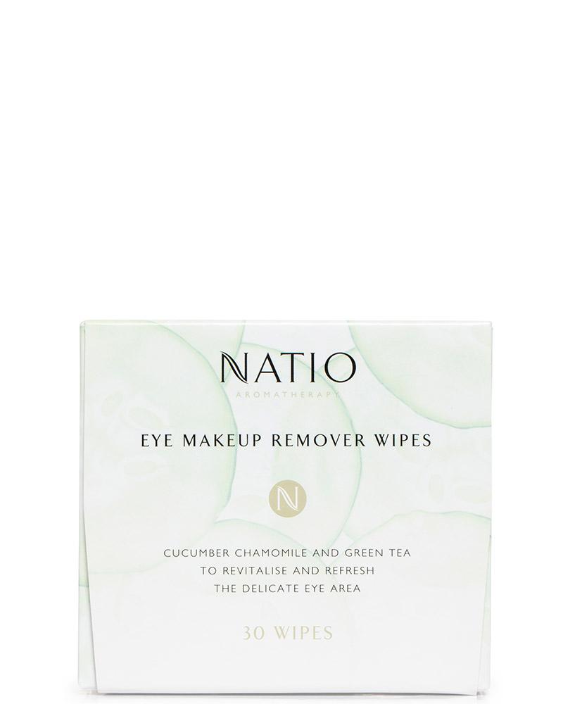 Natio Eye Makeup Remover Wipes 30 Wipes