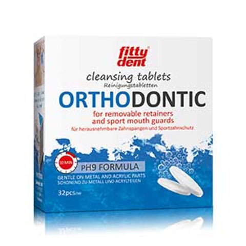 fittydent Orthodontic Cleansing Tablets 32 Tablets