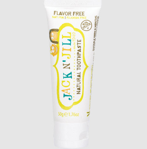 Jack N Jill Natural Toothpaste Flavour Free 50g