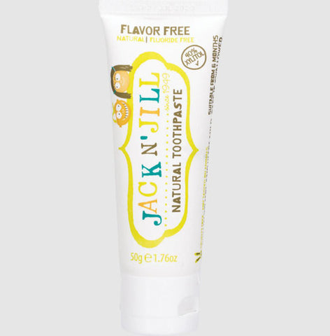 Jack N Jill Natural Toothpaste Flavour Free 50g