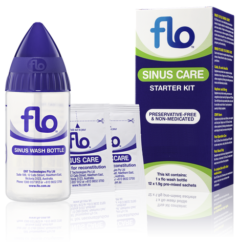 Flo Sinus Care Starter Kit 12 Sachets