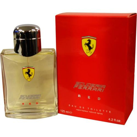 Scuderia Red Eau De Toilette Spray for Men 4.20 oz