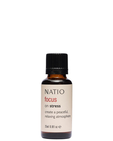 Natio Focus On Stress Pure Essential Oil Blend 25ml