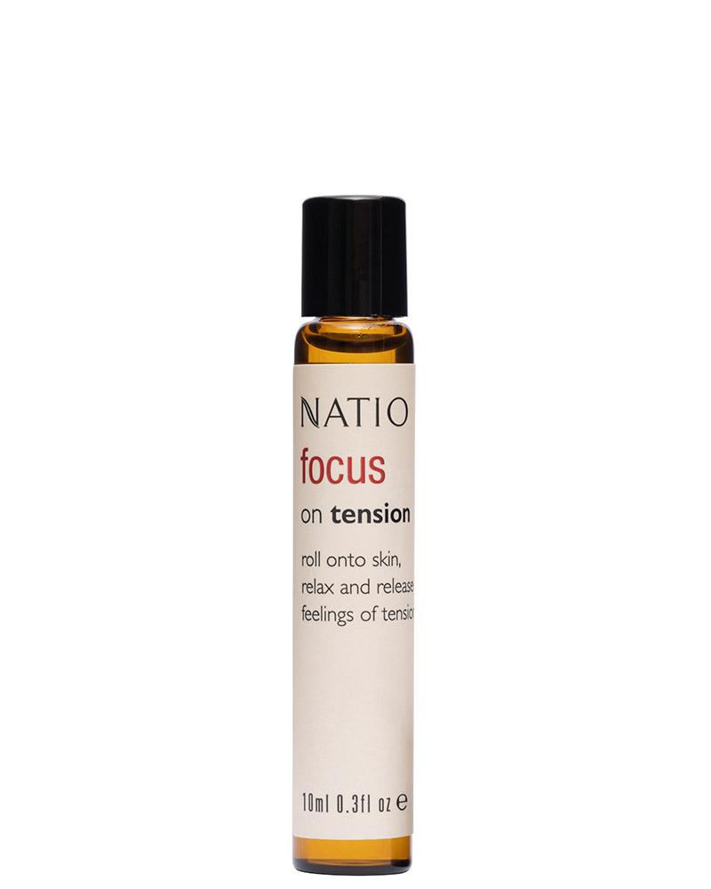 Natio Focus On Tension Pure Essential Oil Blend Roll-On 10ml