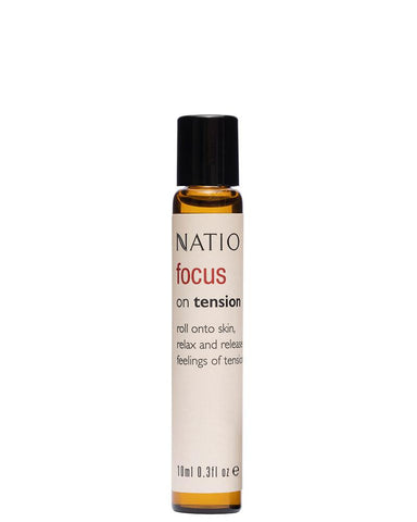 Natio Focus On Tension Pure Essential Oil Blend Roll-On 10ml