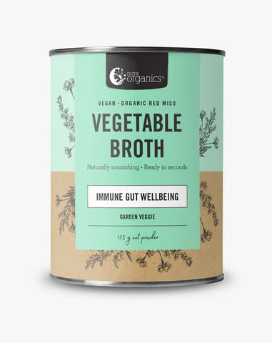 Nutra Organics Vegetable Broth Garden Veggie 100g