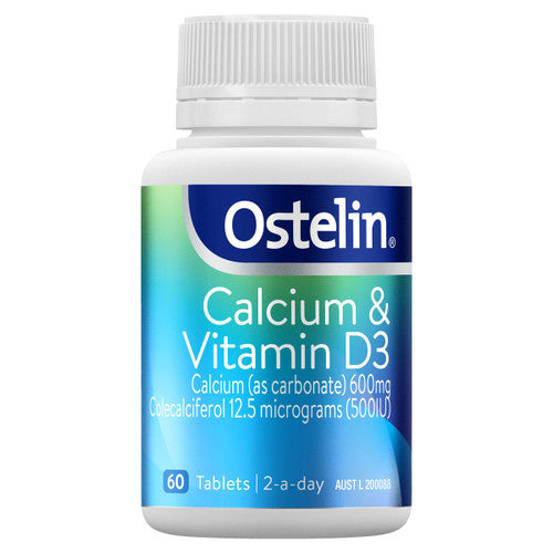 Ostelin Calcium & Vitamin D3 60 Tablets