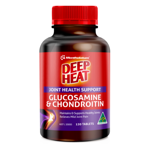 Deep Heat Glucosamine & Chondroitin 120 Tablets