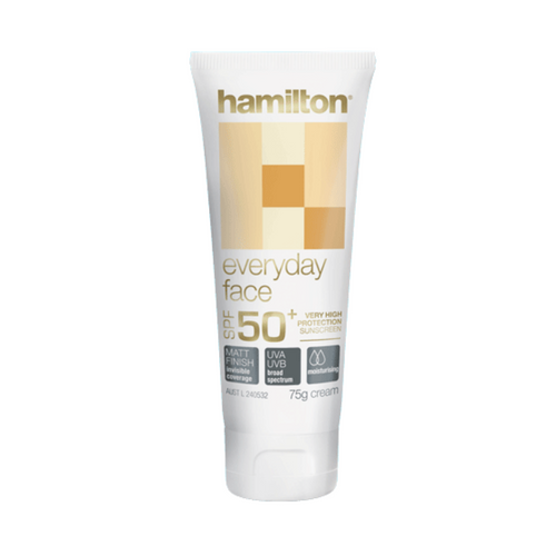 Hamilton Everyday SPF50+ Face Cream 75g