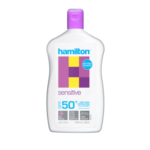 Hamilton Sensitive SPF50+ Lotion 265ml